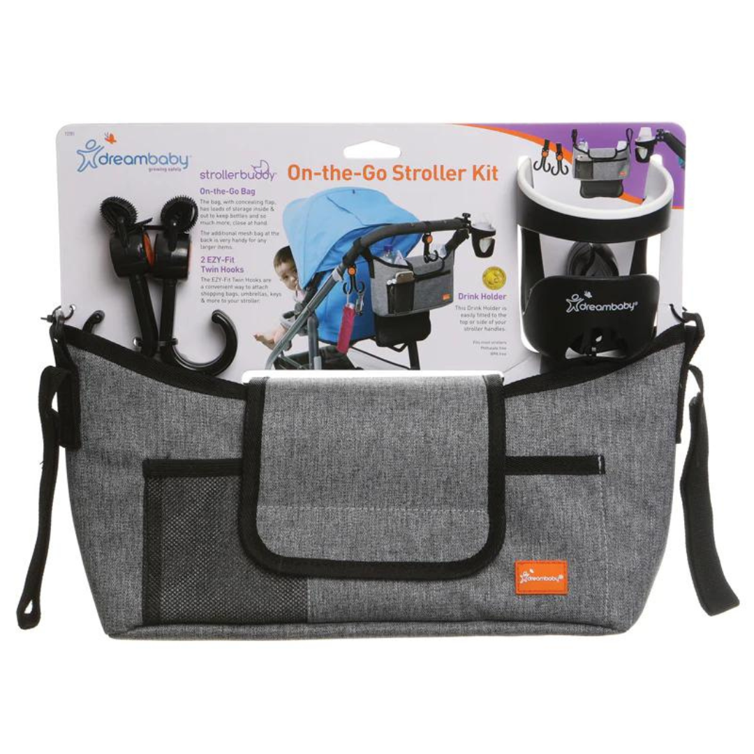 Dreambaby 3-in-1 on-the-go stroller bag combo kit